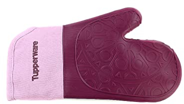 TUPPERWARE Ofenhandschuh, Silikon, Violett/Rosa