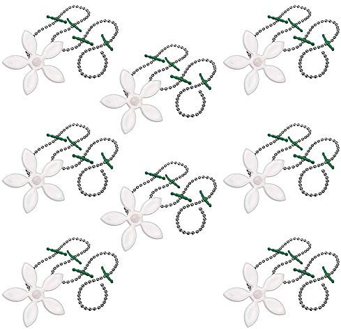 Fournitures de bain Drain Snake Cheveux Catcher Douche Drain Drain Cheveux Dégorge Bouchon Remover Drain Auger Outils De Nettoyage Crochet De Chaîne pour Baignoires Évier Toilette Égouts Cuisine 8 Pac