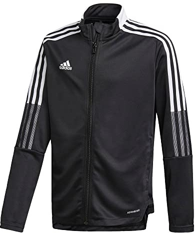 adidas unisex-child Tiro 21 Track Jacket Black X-Large