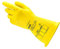 Ansell ActivArmr Guantes Aislantes Dieléctricos, Protección Eléctrica Class 0 (Tensión 1000V), Trabajos con Electricidad, Látex de Caucho Natural, 28cm, Amarillo, Talla L (1 Par)