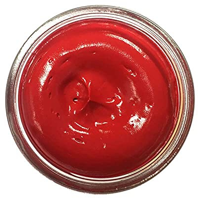 Famaco 50ml Red Rouge Vif Leather Deluxe Cream Polish for Boot and Shoe with Application Sponge - Long Lasting Shine Protector Kit for Boots and Shoes
