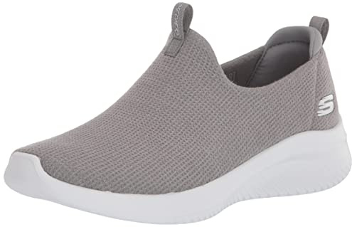 Skechers Ultra Flex 3.0-Soft Classics, Zapatillas Mujer, Gris, 41 EU