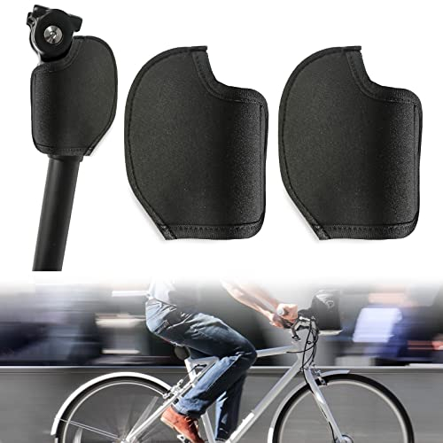 Sattelstütze Gefedert Schutz 2 Stücke Sattelstütze Schutz Schutz Sattelstütze, Gefederte Sattelstütz Schutz für Sattelstütze Einklemmen von Kinderfingern und Das Eindringen von Staub