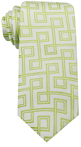 Luckyvestir Herren Krawatte Streifen Karo Krawatten 8 cm Seide Business Trachtenkrawatte für Ehemann Vater Geburtstag Valentinstag Vatertag Geschenk, lichtgrün, Medium