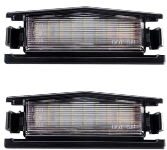 AUTO-STYLE LED-registreringsskyltbelysning kompatibel med Mazda 2 HB (DJ/DL) 2014–2022 & MX-5 (ND) 2015–2022