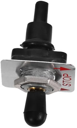 Toyvian Interrupteur De Coupure Pour Tronçonneuse Bascule Marin Compatible Rechange Pour Tondeuses à Gazon