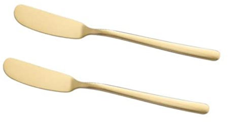 VICASKY Set Da 2 Pezzi in Acciaio Inossidabile Per e Formaggio Utensili Per Cucina Ristoranti e Catering Facile Da Usare e Resistente