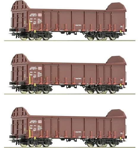 Roco DB AG 6600131 H0 Set of 3 Open Freight Cars
