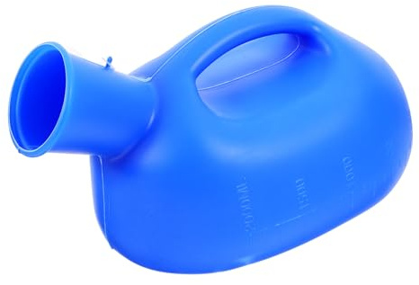iplusmile Bottiglia Coperchio da 2000ml per Orinatoio Maschile Portatile Plastico Spesso Facile da Pulire, Antiodore, per Uso Domestico e Emergenze