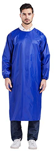 Nanxson Delantal de trabajo ajustable impermeable unisex para lavar platos, trabajo de laboratorio, aseo de perros, limpiar pescado CF3015