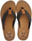 KuaiLu Infradito Uomo Estive Morbide Pelle Ciabatte Comode Supporto Arco Plantare Sandali Infradito Spiaggia Piscina Flip Flop Cuoio Mare Leggere Antiscivolo Gomma Suole Cachi Marrone 45