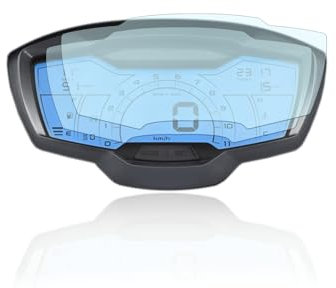 Moto Screenies Pellicola protettiva per tachimetro adatta per Piaggio Beverly 300 400 2020+ 2x Anti Glare