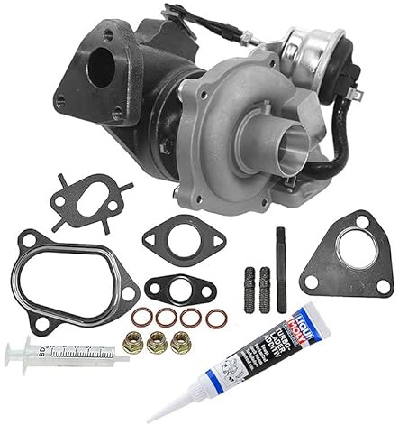 ATEC Germany 1x Turbocompressore, incl. kit di montaggio, Compatibile con FIAT 500 C, DOBLO, FIORINO, GRANDE PUNTO, IDEA, PANDA, PUNTO (188_), QUBO (225_), LANCIA MUSA (350_), YPSILON (843_)