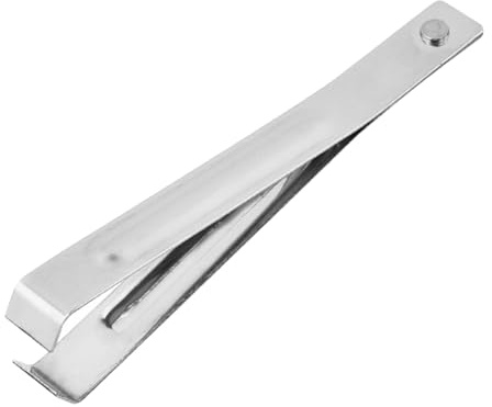 Removedor de piel de ajo, pelador de ajo, Clips para pelar ajos de acero inoxidable, Utensilios de cocina, cómodas pinzas para ajos para espinas de pescado y aperitivos para servir