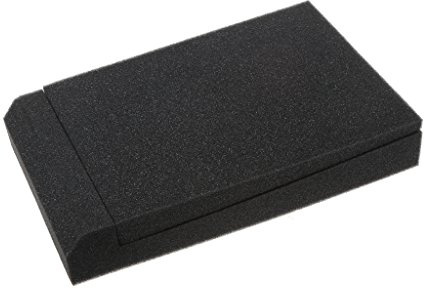 2 Spugna Studio Monitor Altoparlante Isolamento Acustico Schiuma Isolatore Cuscinetti Schiuma Acustica