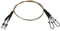 DAM Fz Effzett Coated Core49 Spin Leader 30cm 7kg 56403 7x7 Stahlvorfach zum Blinkern Gummifischangeln