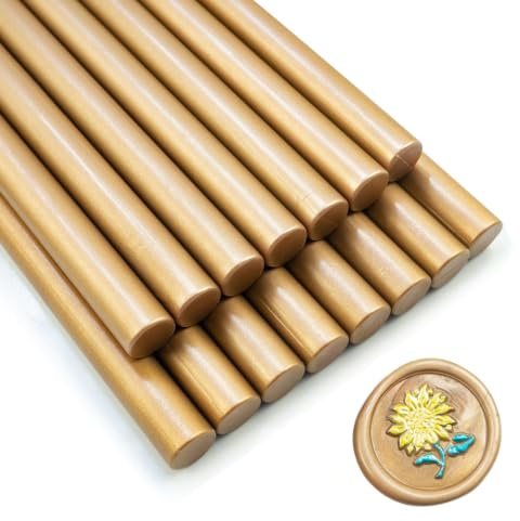 15pcs Barras Lacre Bronce Zifospy 11 mm para Pistola