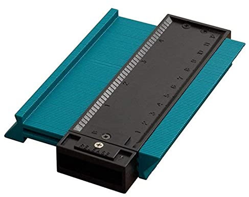 Herramientas de carpintería, herramienta de medición for carpintero, duplicador de calibre de forma, plantilla de contorno de calibre de duplicación de perfil, copia de contorno de plástico, regla de