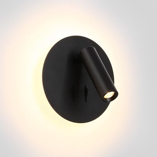 B·LED BARCELONA LED Lampada da lettura Quart - Doppia funzione - 3W+6W