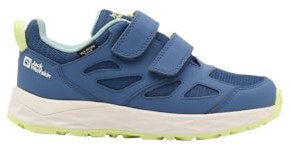 Jack Wolfskin Jungen Unisex Kinder Woodland 2 Texapore Low VC K Walking-Schuh, Evening Sky, 28 EU