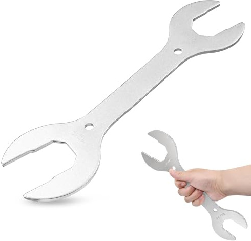 CZMTBO Llave para manillar de bicicleta 4 en 1, 30, 32, 36, 40 mm, para bicicleta, con llave de acero al carbono, juego de dirección para bicicletas de carretera, horquilla delantera