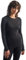 Icebreaker 100% Merinowolle Damen Base Layer - Everyday Langärmeliges Crewe - 175 Ultralight Fabric - Langarmshirt - Longsleeve - Merino Shirt - Unterwäsche - Unterhemden - Black, L