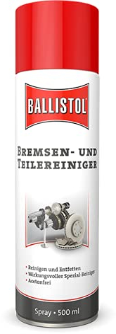 Eva Shop® Ballistol Premium Bremsenreiniger Teilereiniger Montagereiniger Schnellreiniger Werkstattreiniger 500ml