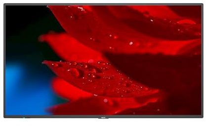 NEC 49 MA491 Display - 49 Black Large Format Display 4K UHD 500 cd/m2 24/7 Operat