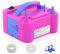 Nestling Inflador de Globos Electrico-Bomba de Aire Eléctrica de Alta Potencia 220-240V 600W, Doble Portátil para-Adecuado para Fiestas, Bodas, Cumpleaños, Decoración de Festivales, Rojo, 73005