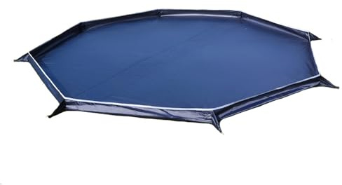 Vilemoon Octagon Tent Footprints for 2-3Person Tipi Hot Tent, Height 13cm Ground Sheet Mat, Waterproof Lightweight Camping Tarp