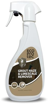 ECOPROTEC Grout Haze & Limescale Remover for Removing Cement-Based Grout Haze and limescale-500ml Spray (ECO/18/.5)