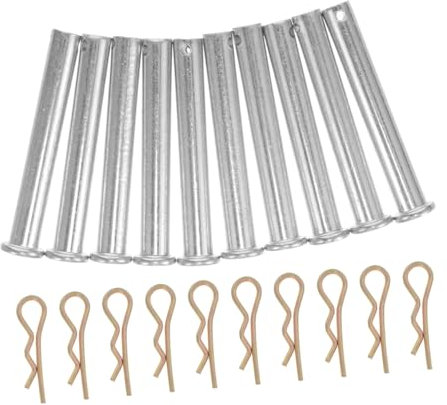 jojofuny 1ensemble Set De Goupilles Et Clips De Verrouillage Pour Échafaudage Goupilles De Connexion Résistantes Avec Clips Pour Montage Sécurisé