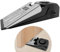 Xpieoyrm Alarma de seguridad de tope de puerta portátil, 120 dB Goma Antideslizante Alarma, alarma de cuña de puerta de sensibilidad ajustable, cuña de seguridad, tope de puerta de viaje