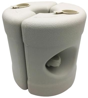 Milageto Base per ombrellone da Giardino, Base Antivento, Supporto per ombrellone Rotondo, Supporto per palo per, per palo per da Giardino, terrazza, Prato,