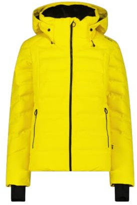 CMP wattierte Damen Skijacke mit Clima Protect und Kapuze Gr. 38 Wasserdicht, atmungsaktiv, mit Highloft-Fütterung & Clima-Protect für Stadt & Piste.