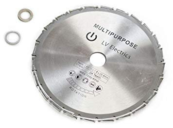 Concord Blades – Hoja de sierra circular de corte de metales no ferrosos BE-TOOL TCT de 25,4 cm, 24T, 210 mm x 25,4 mm, apto para cortar acero, aluminio, hierro metales no ferrosos, madera y plásticos