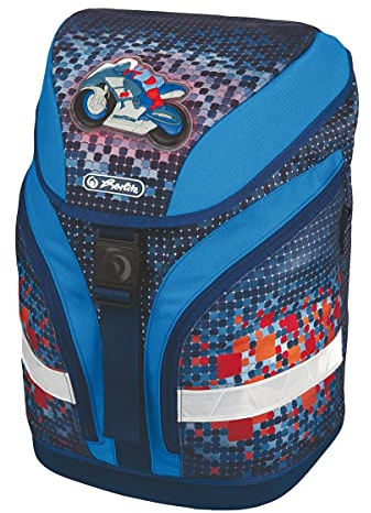 Herlitz Unisex 11417573 Schulrucksack, Multicoloured, Rozmiar średni