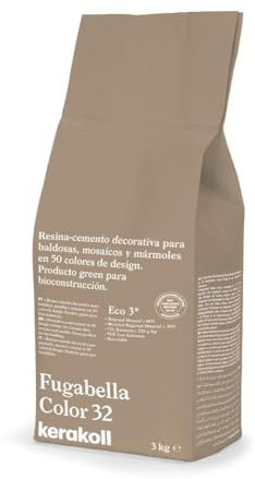 KERAKOLL Sigillante in Resina per Piastrella, Mosaico e Pietra Naturale, Colore 32, 3 kg