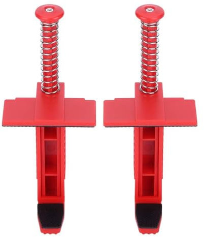 2 Stück Brick Line Clips Line Runners, Ziegelschnur Clips, Drahtschublade Maurerschnurspanner, Mauerwerksschnurspanner Maurerschnurhalter, Nivelliermesswerkzeug für den Hochbau