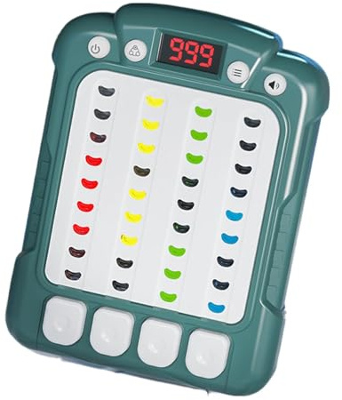 Whnbuij Gioco da tavolo elettronico Ritmo Musicale, Console portatile Ritmo - Gioco console portatile con musica | Gioco da tavolo con pulsante rapido di illuminazione educativa per ragazzi e ragazze