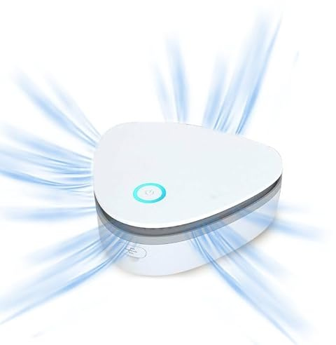 Purificateur d'air pour personnes allergiques, avec 3 modes, filtre à air contre la moisissure, la poussière, le pollen, les poils d'animaux, ioniseur pour salle de bain, cuisine, fumée, voitures