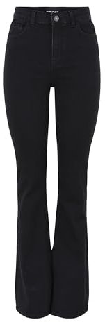 PIECES Pcpeggy Flared Hw Jeans Bl-Vi Noos