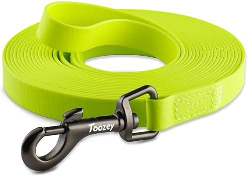 Toozey Correa Perro, Correas para Perros de 3m/5m/7m/10m/15m/20m con Lazo de Mano y Bolsillo de Malla, Correa de Entrenamiento Impermeable para Perros Grandes y Pequeños, Correa de Perro Robusto
