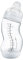 Difrax Anti-Kolik Babyflaschen Glas, Neugeborenen-Babyflasche, Babyflasche 0-6 Monate, gute Akzeptanz – 310 ml weiß, BPA-frei, Entwickelt in Zusammenarbeit mit medizinischen Experten