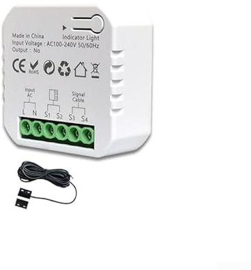 HpLive für Tuya Smart Garagentoröffner, WLAN Fernsteuerung und Sprachsteuerung, Unterstützen Sie Software App von Drittanbietern Fernsteuerung, kein Hub erforderlich