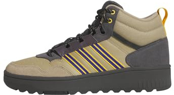 Adidas Unisex Hoops 4.0 MID Shoes, Supplier Colour/semi Lucid Blue/Grey strata, 40 EU