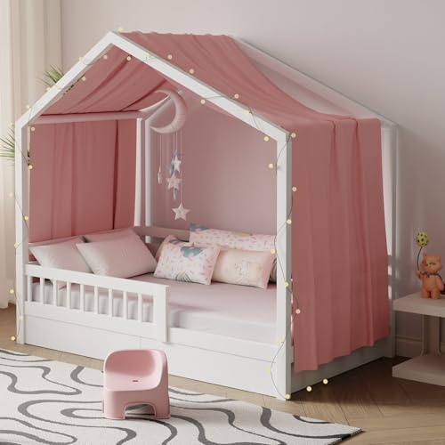 Pacok Cama decorativa con forma de cielo con cadena de luz, 1 unidad, 135 x