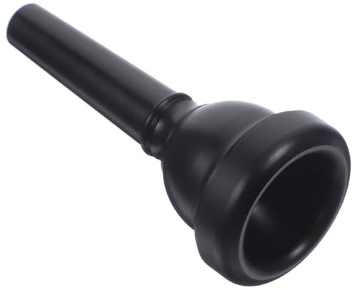 Ciieeo Bocchino per Trombone in Plastica Abs Nero, Accessorio Sostitutivo Leggero e Resistente per Trombone Musicale, Adatto a Principianti e Professionisti, Facile da Installare