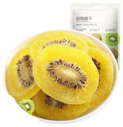 50 g torkad kiwifrukt, söt och syrlig, mjuk och seg, med en delikat arom, ett läckert mellanmål med torkad frukt(5pcs)