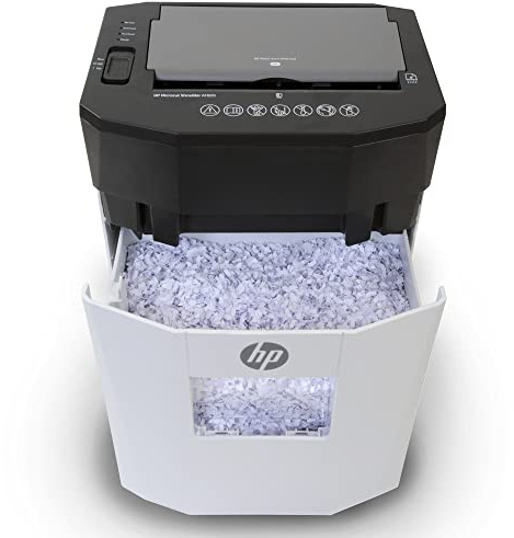HP - Micro Cut Paper Shredder, 9-Sheet Manual, 80-Sheet Auto Feed